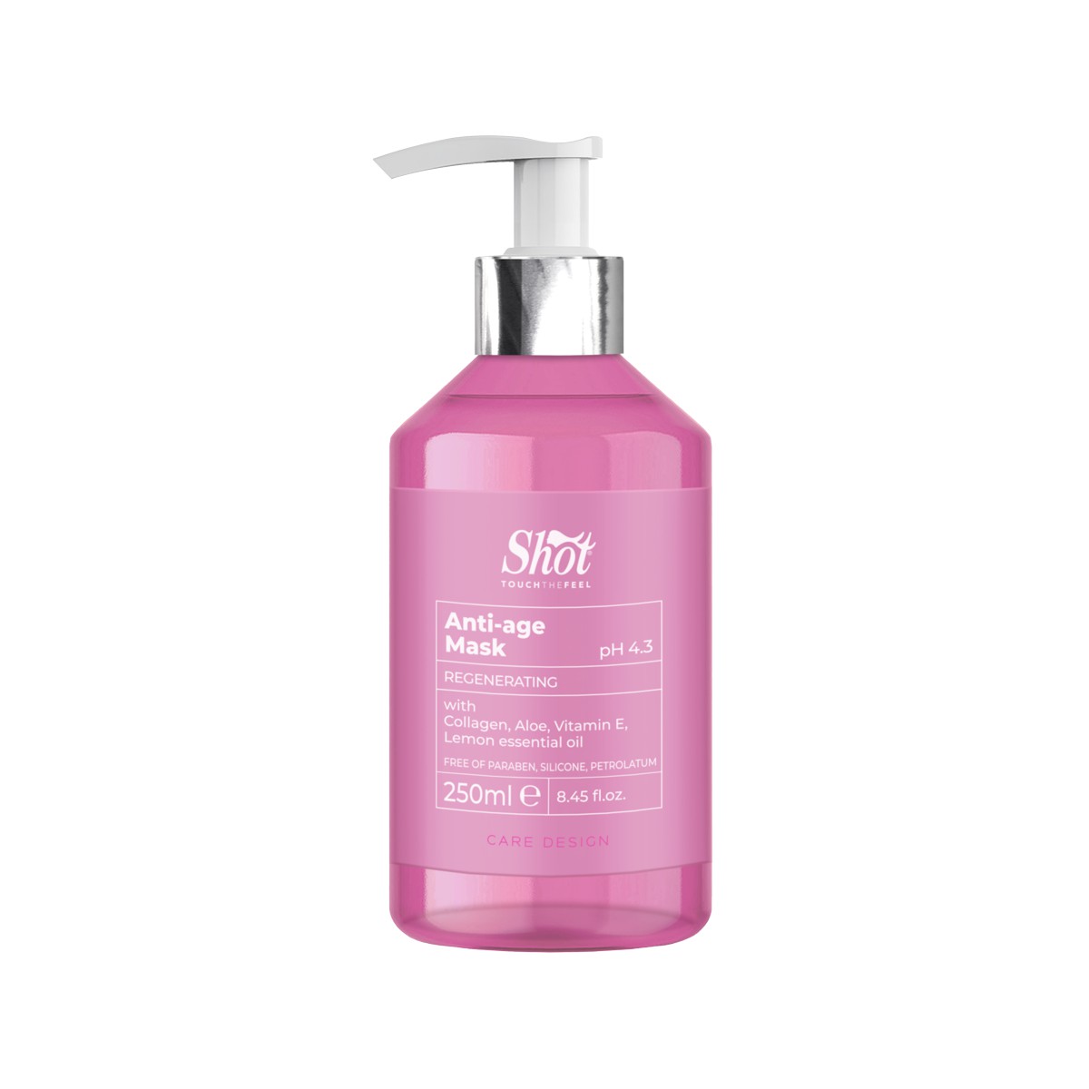 Anti age_Mask_250ml Shot Anti-age Mask 250 ml pH 4.3 – maska regenerująca do włosów osłabionych - obrazek 1