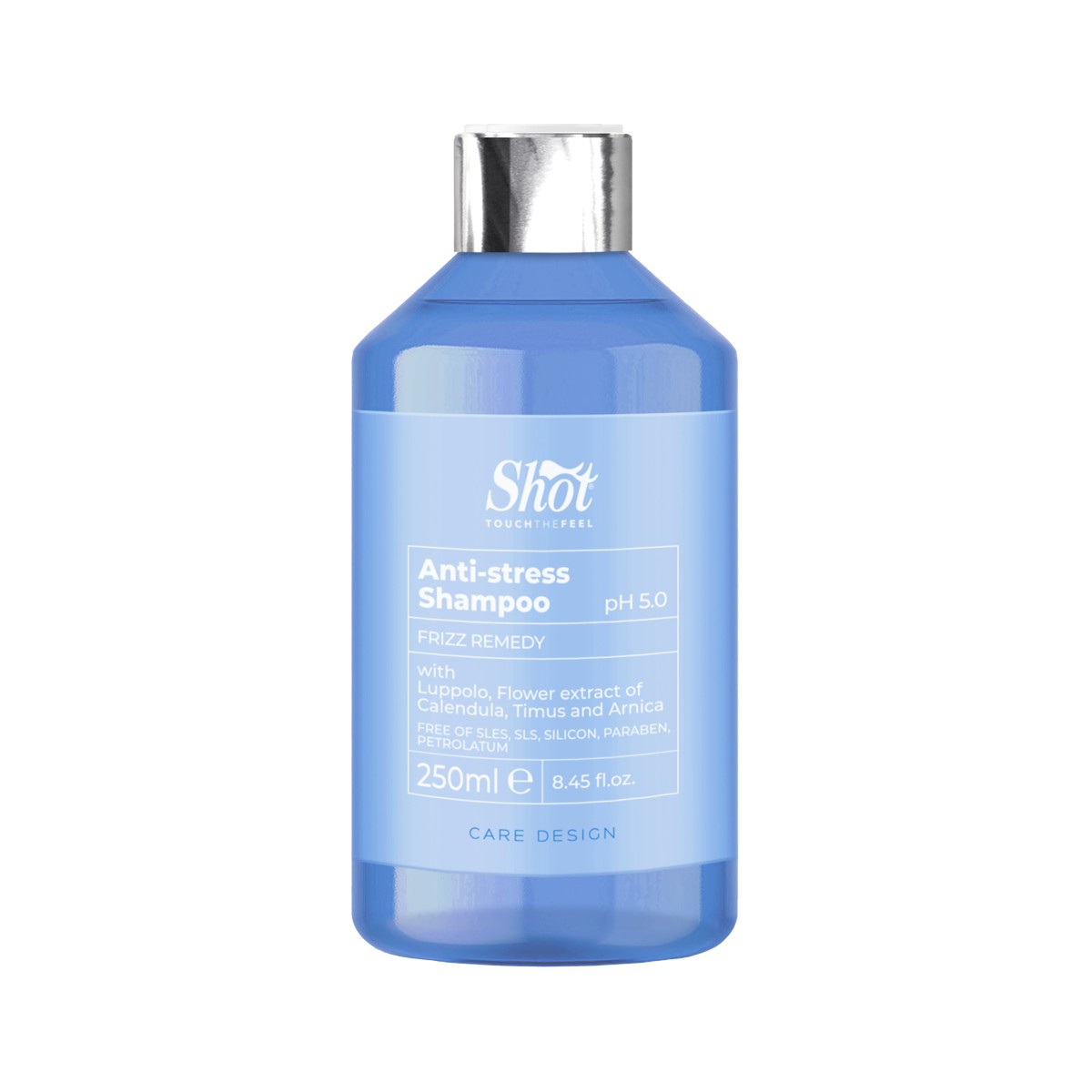 Anti-stress_Shampoo_250ml-A Shot Anti-stress Shampoo 250 ml – szampon anti-frizz o działaniu kojącym, wzmacniającym i regenerującym - obrazek 1