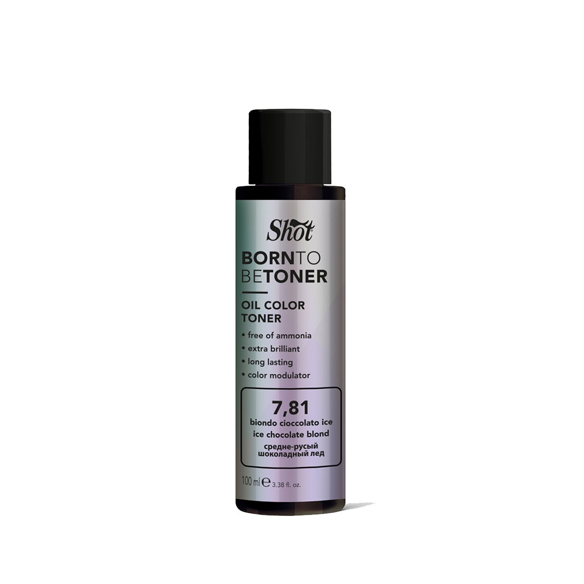 BTB_Oil color toner_7.81-A Toner do włosów Born To Be Toner 7.81 - obrazek 1