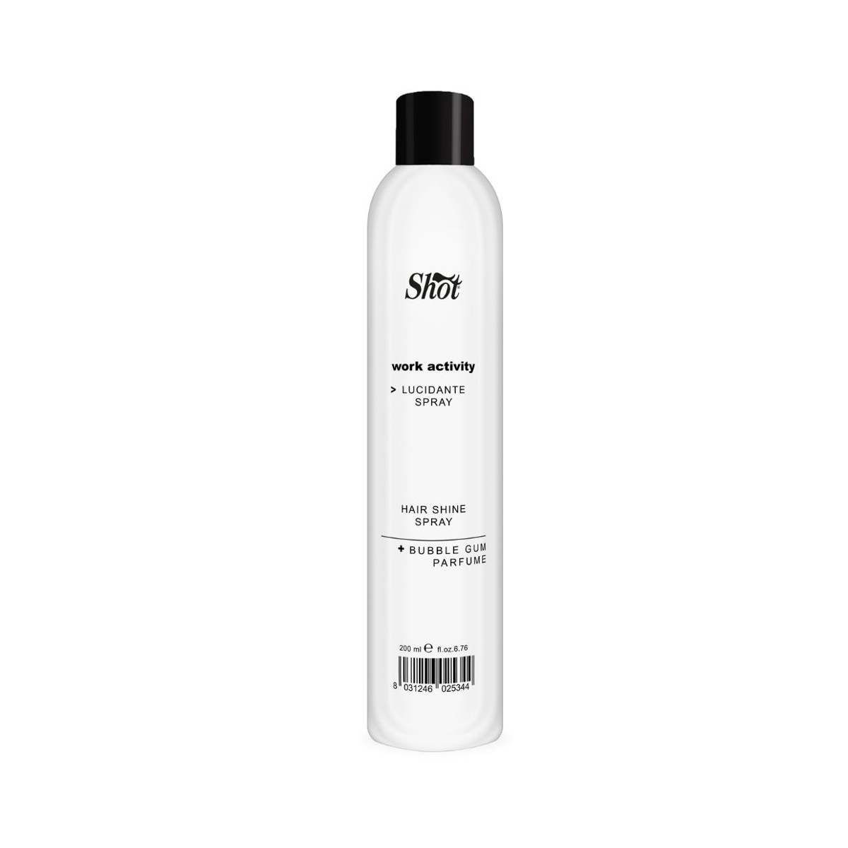 SHOT SPRAY NABŁYSZCZAJĄCY 200ML-A Shot Work Activity Lucidante Spray – Lekki spray nabłyszczający do włosów 200 ml - obrazek 1