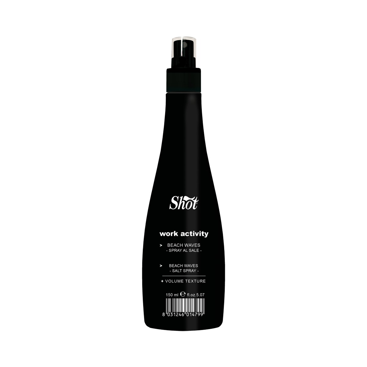SHWA133_Work Activity_Spray al sale_150ml-A Shot Salt Beach Waves Spray 150 ml – spray z solą morską do fal i tekstury - obrazek 1