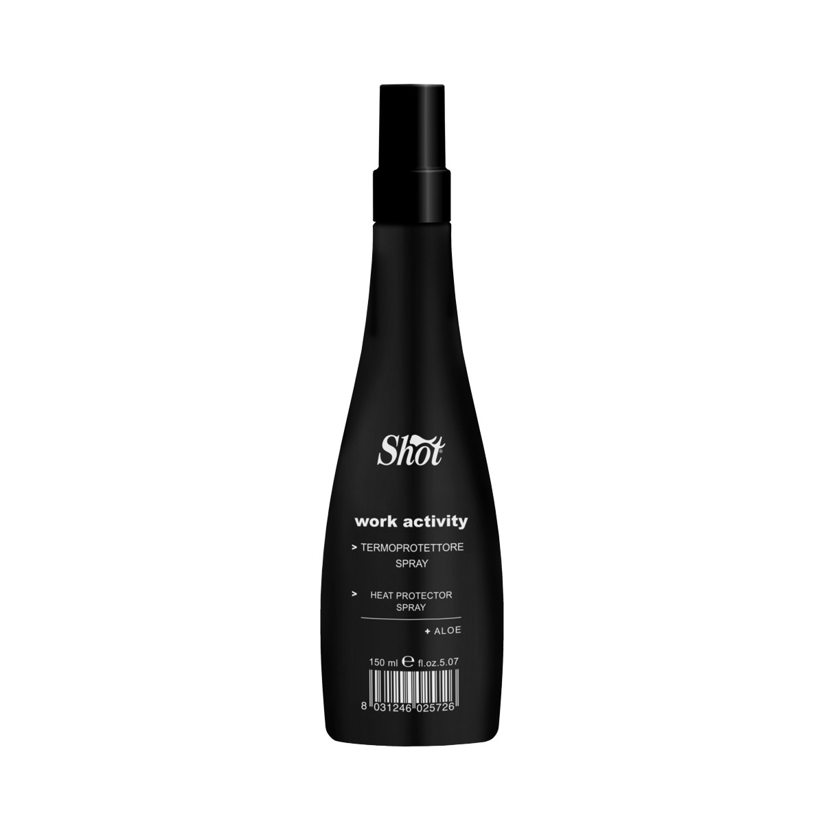 Work activity_Heat protector spray_150ml-A Shot Heat Protector Spray 150 ml – Profesjonalny spray termoochronny do włosów - obrazek 1
