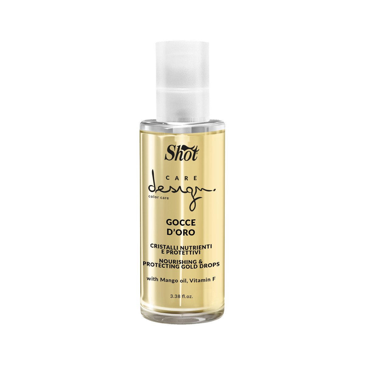 gocce_d_oro-6-A Shot Care Design Gocce D’Oro 100 ml – odżywcze i ochronne złote krople z olejem mango i witaminą F - obrazek 1